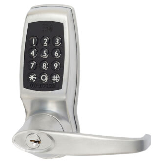 Electronic Slam Shut Audit Lock with Key Override