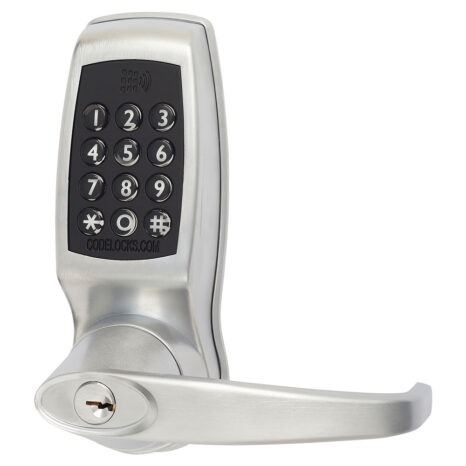 Electronic Slam Shut Audit Lock with Key Override