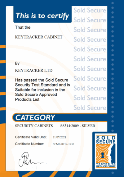 Police Approved Secure Commercial Key Cabinet - Image 6