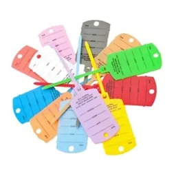 Coloured Tail Tags